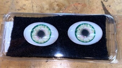 Oval Human Glass Eyes