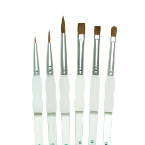 Royal Brush Soft Grip Brushes - Synthetic Sable