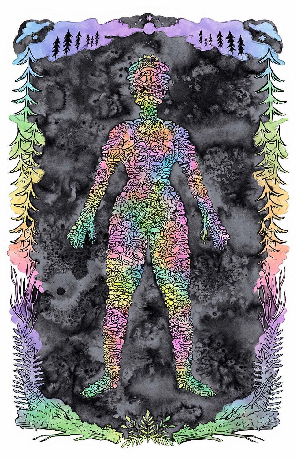 Fruiting Bodies - Print by Ashley Robin Franklin