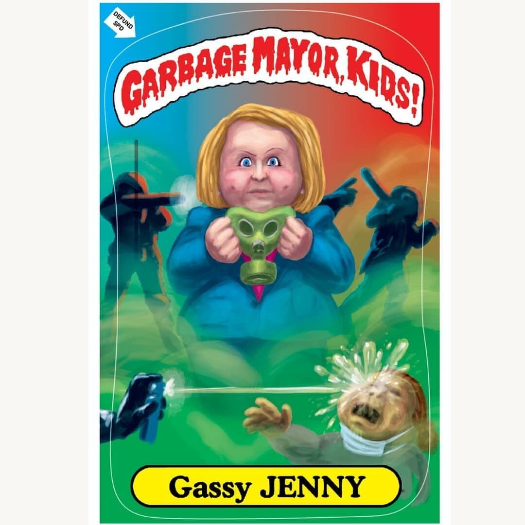 Gassy Jenny - Sticker by Marc J Palm