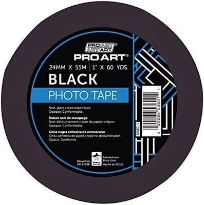 Pro Art Black Photo Tape