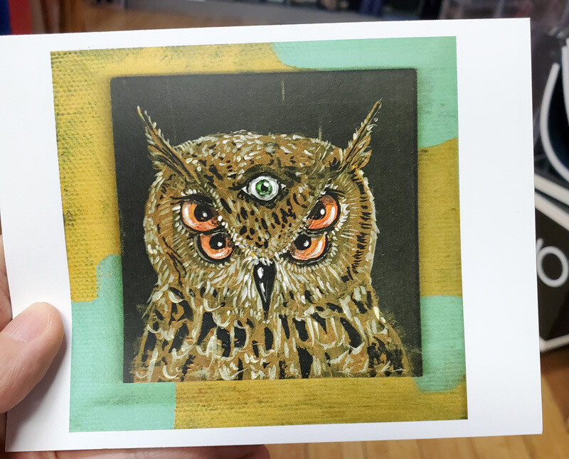 Owl - Print by Maxx FG