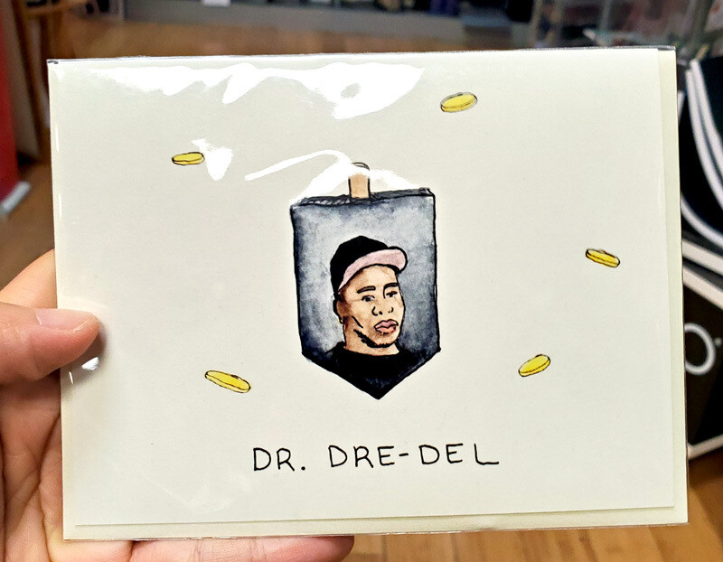 Dr Dre-del - Greeting Card by Natalie Dupille