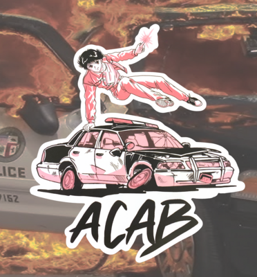 Yusuke ACAB - Sticker by Tina Lugo