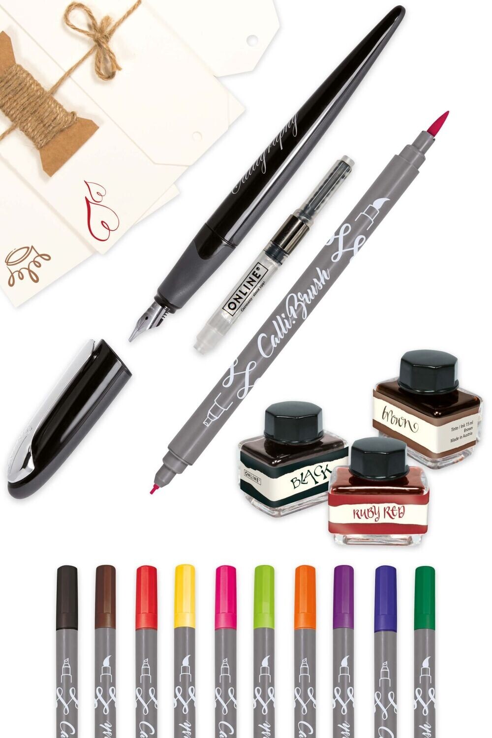Online Master Set - Calligraphy and Brush Pens