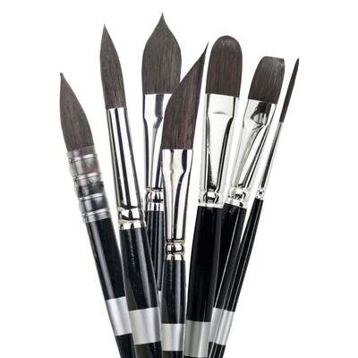 Trekell Onyx Synthetic Squirrel Brushes