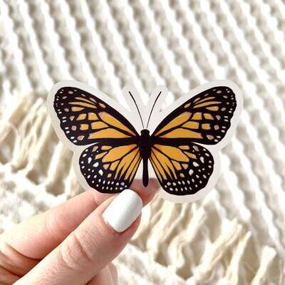 Painted Lady Butterfly - Sticker by Elyse Breanne Design