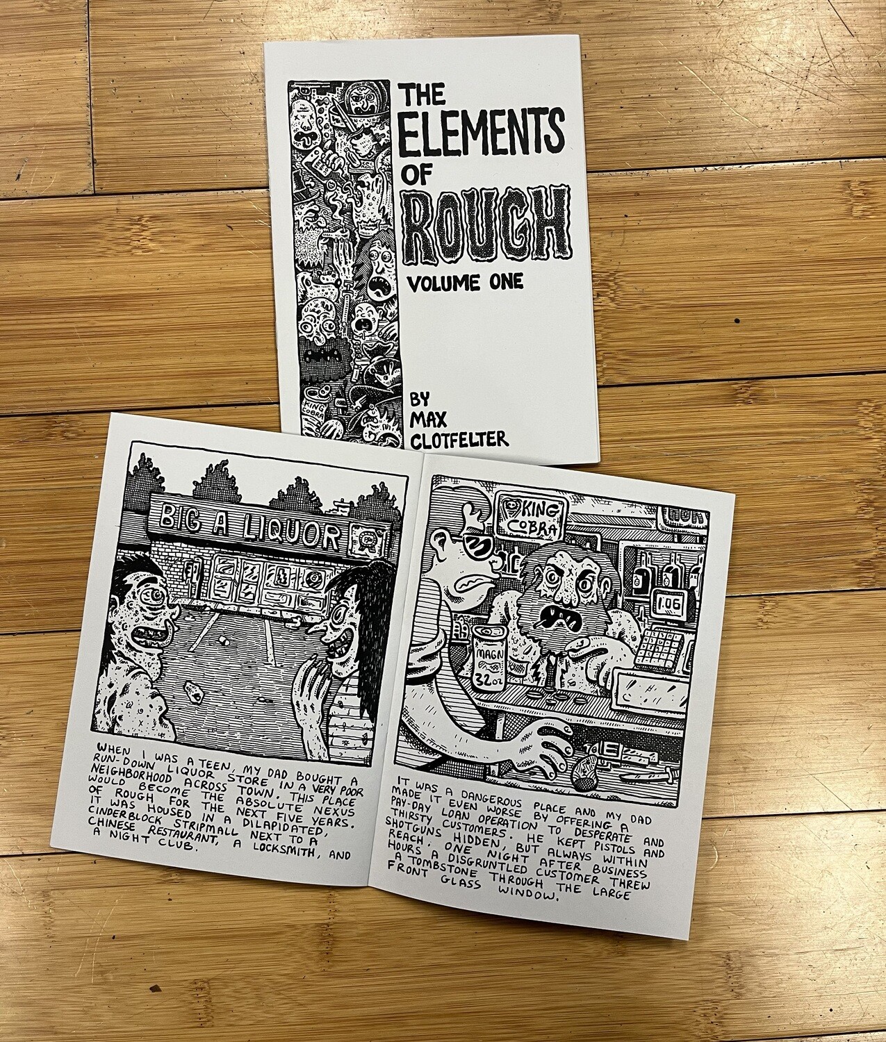 The Elements of Rough #1 - Comic by Max Clotfelter