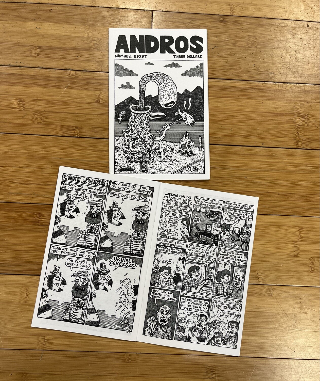 Andros #8 - Comic by Max Clotfelter