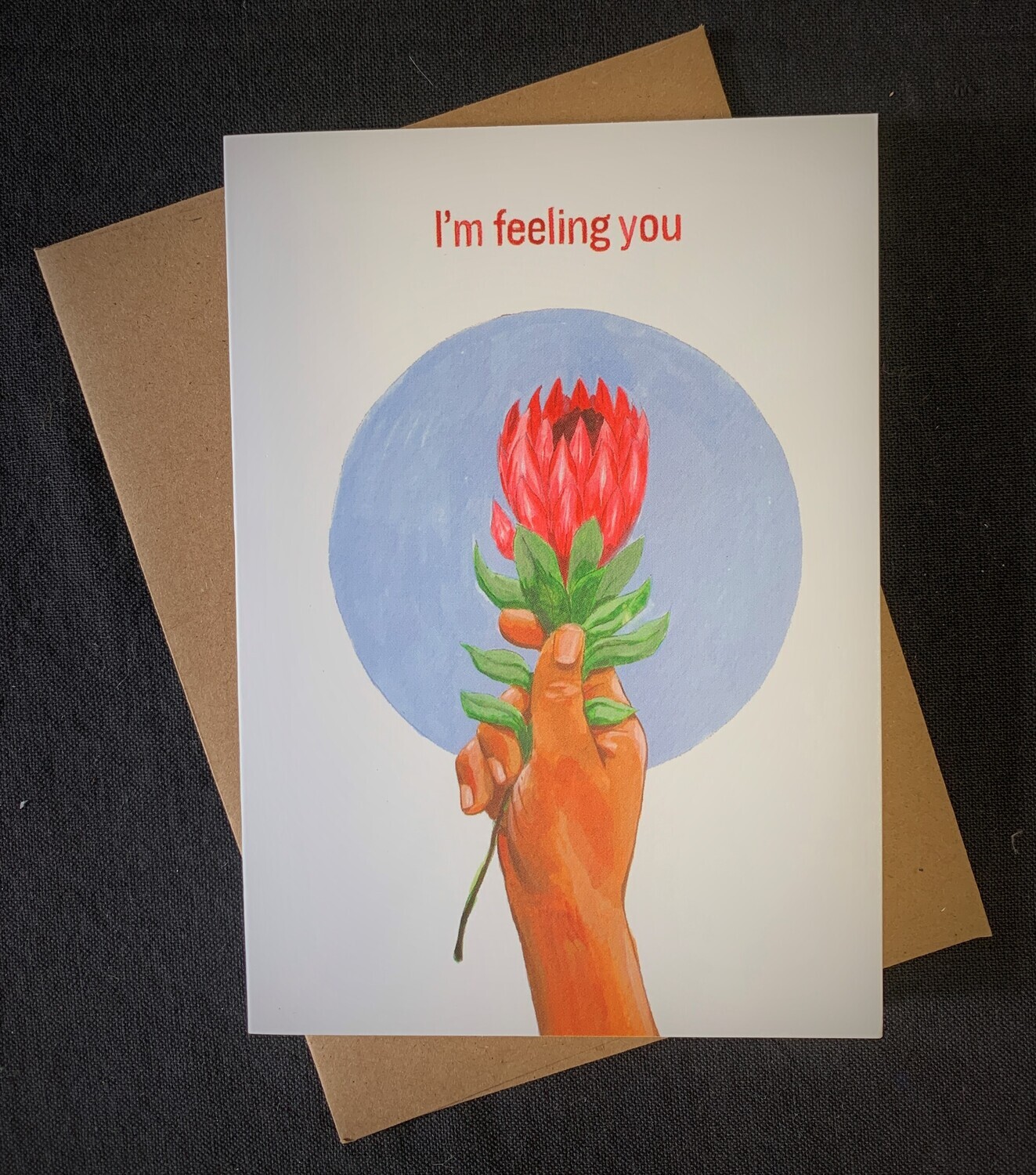 I'm Feeling You - Greeting Card from Art by Rob