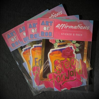 Affirmations - Sticker Pack from Art of Rob