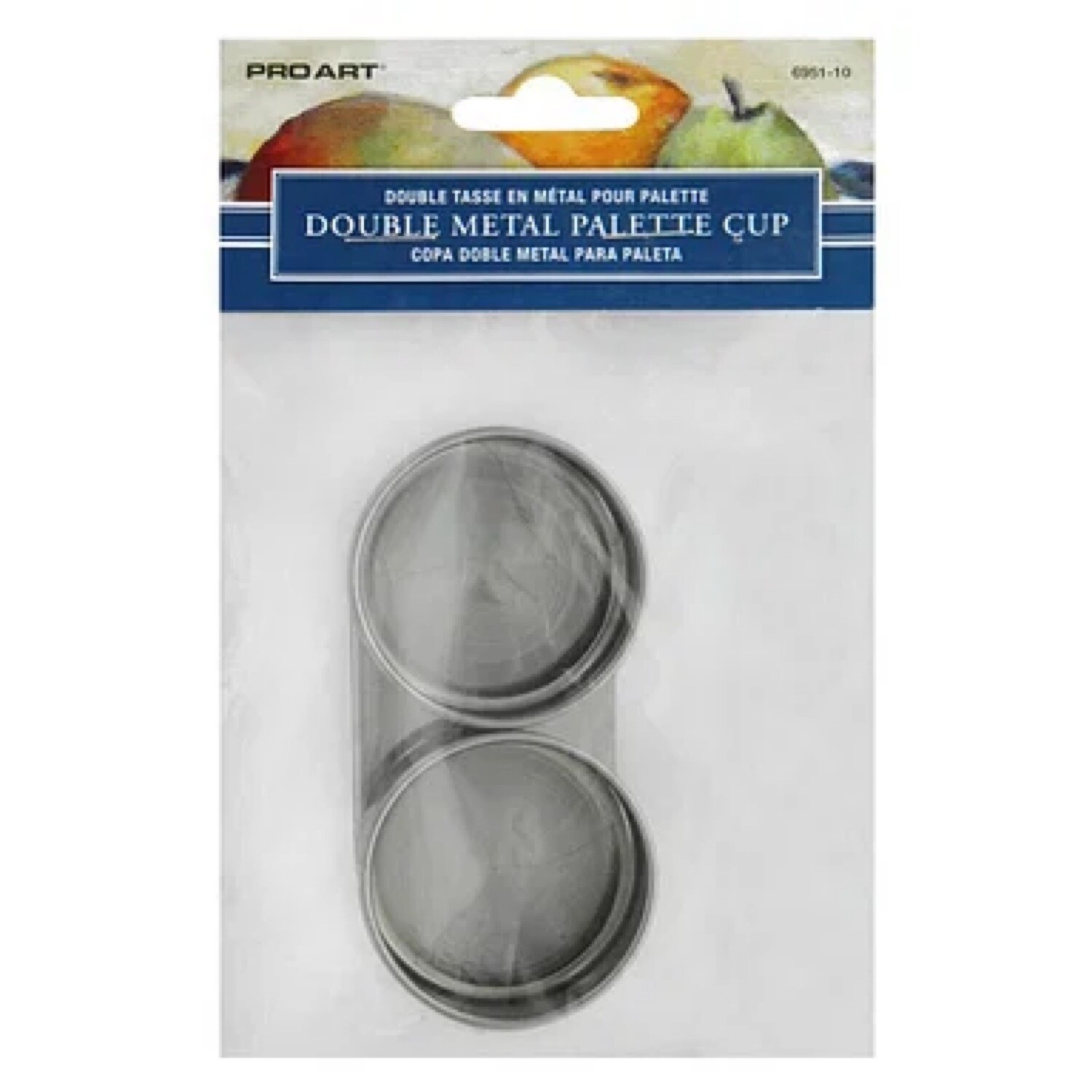 Pro Art Double Metal Palette Cup