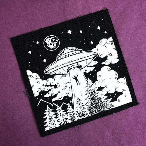 Alien Abduction - Patch by Print Ritual