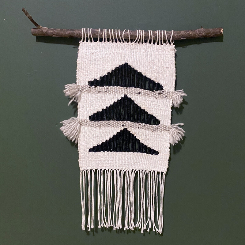 Three Peaks - Weaving by Sam Guccione