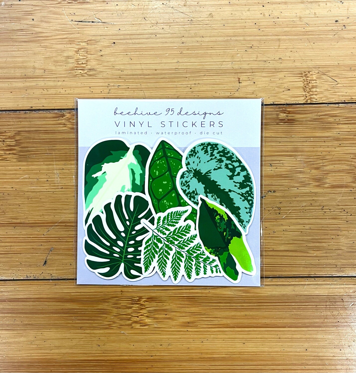 Houseplant Leaves - Sticker Pack by Beehive 95 Designs
