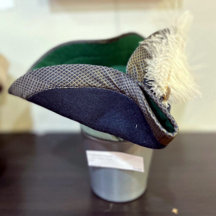 Feathered Tricorn - Hat by Judith Marie Smith
