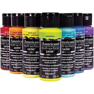 Americana Multi-Surface Satin Acrylic Paint (8 oz)