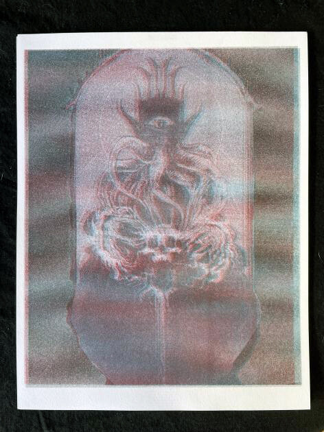 Mind Flayer - Stereoscopic Print by Morgan Robles