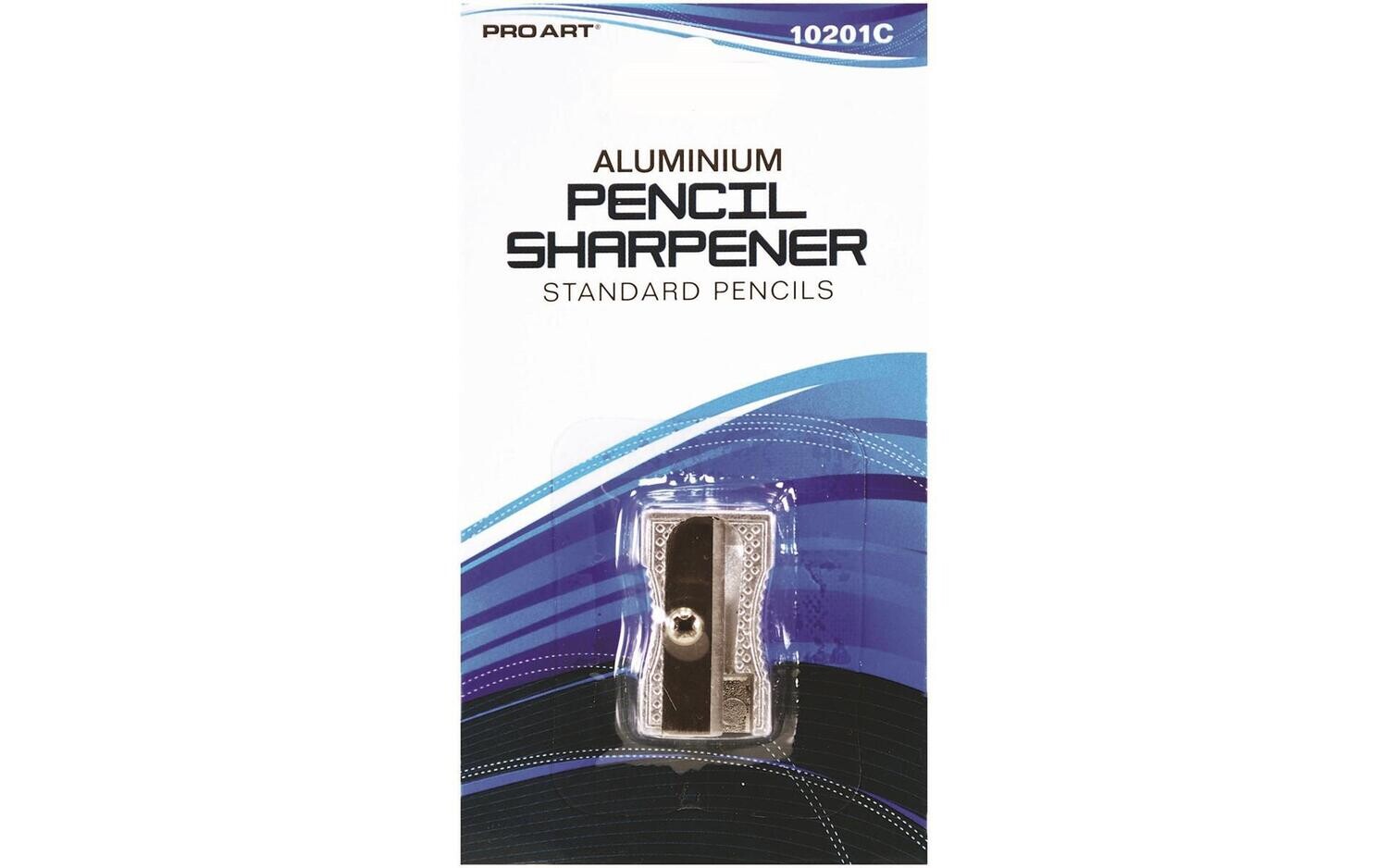 Pro Art Aluminum Pencil Sharpener Single