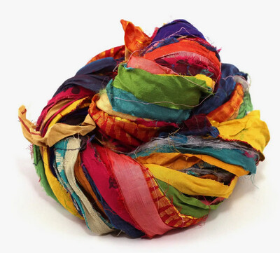 Darn Good Yarn Sari Silk Ribbon Yarn