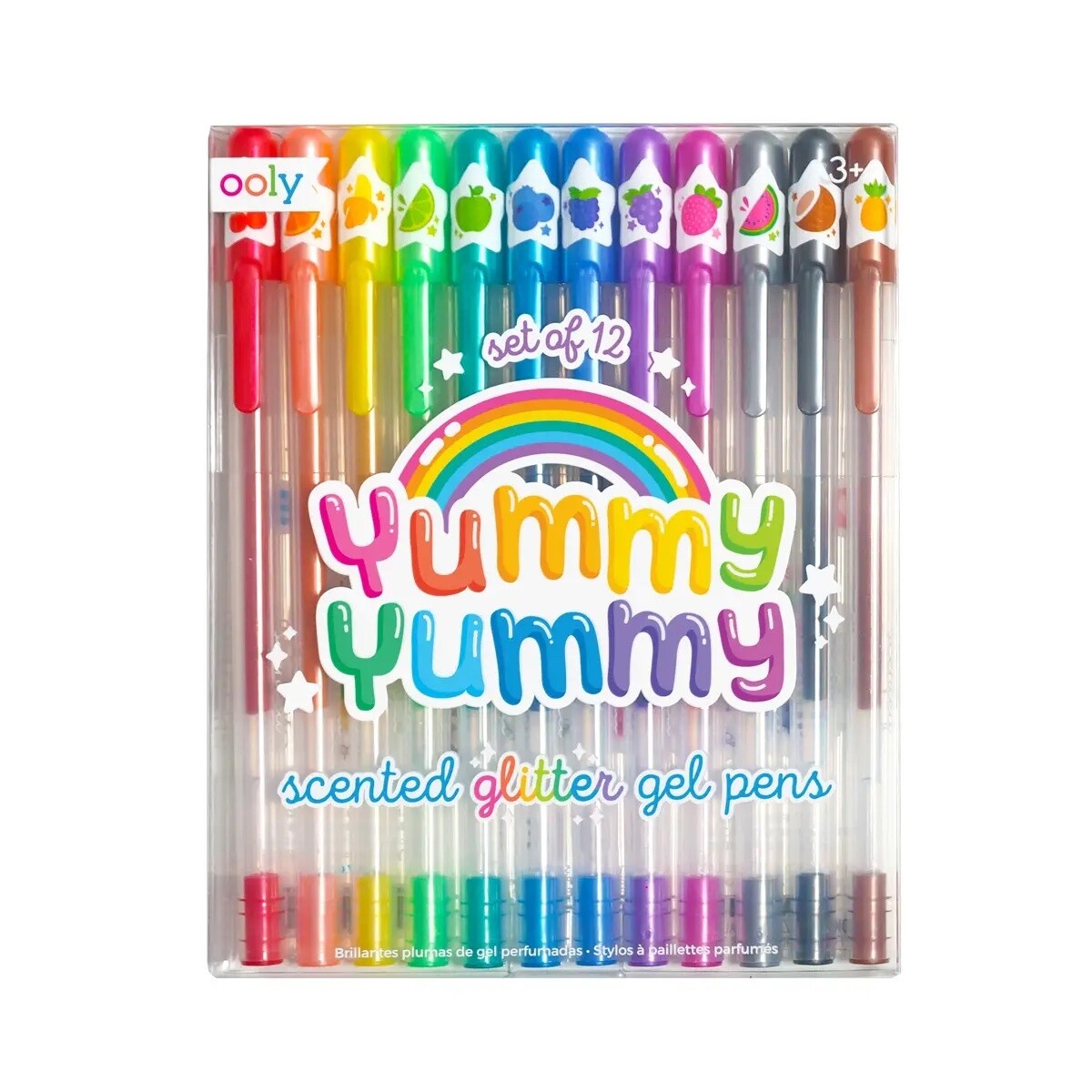 Ooly Yummy Yummy Scented Glitter Gel Pens - 12pc Set