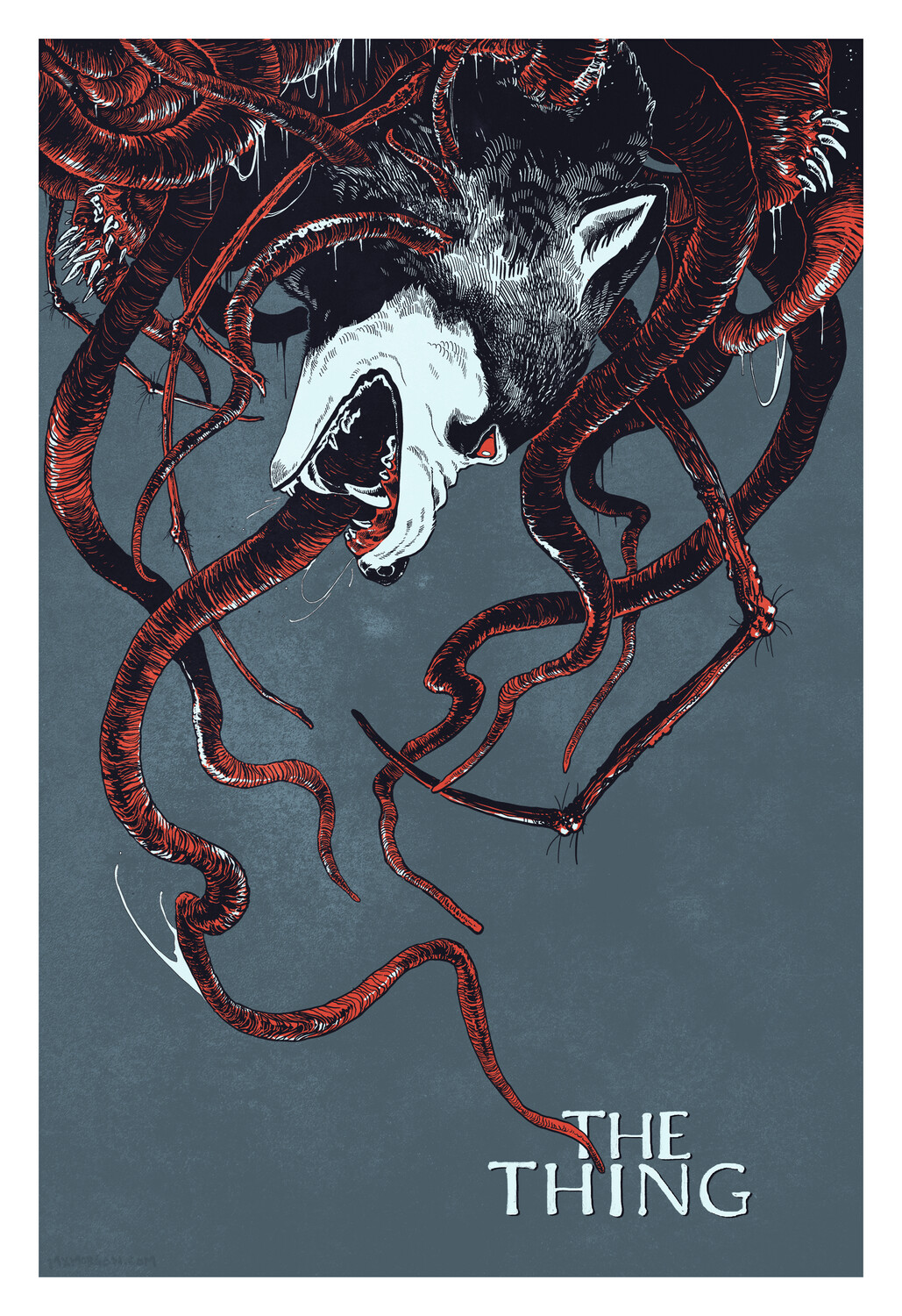 The Thing - Print by Morgan Robles