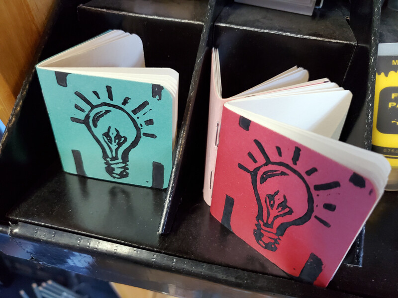 Push/Pull Supplies - Mini Idea Notebooks