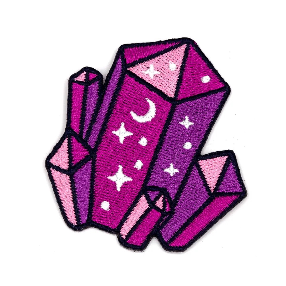 Night Sky Crystal - Embroidered Patch by These Are Things