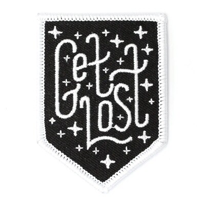 GET LOST - Embroidered Patch by These Are Things