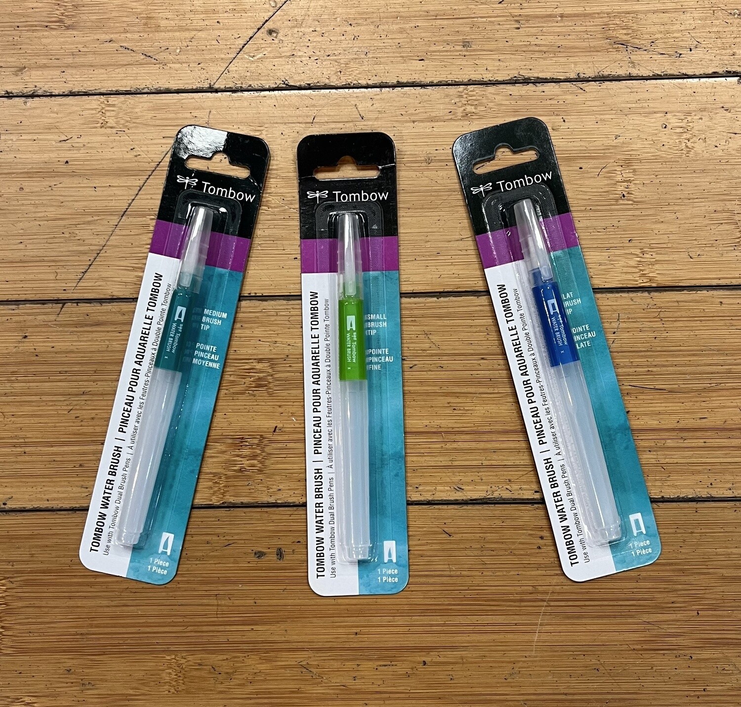 Tombow Water Brush Pen; 5.5ml, various sizes