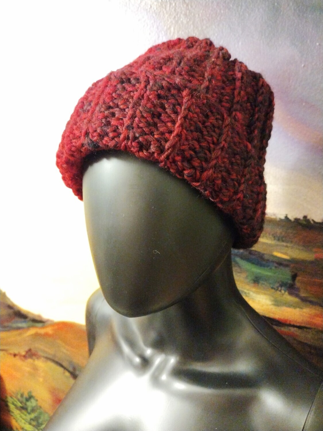 Quitter Red/Black Gradient Hat