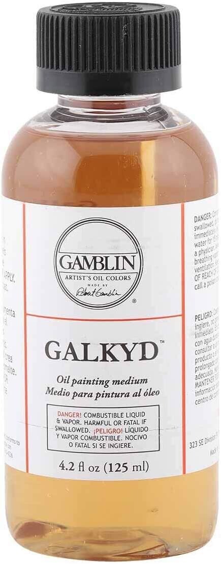 Gamblin Galkyd oil painting medium