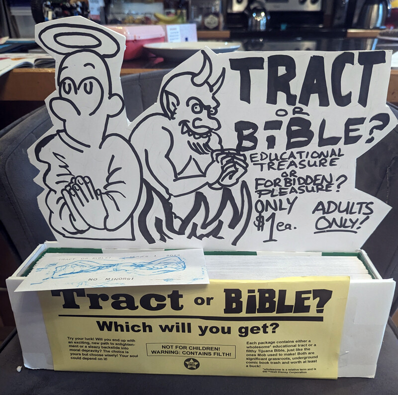 Tract or Bible: Series 1 - Zine by Neil Devlin