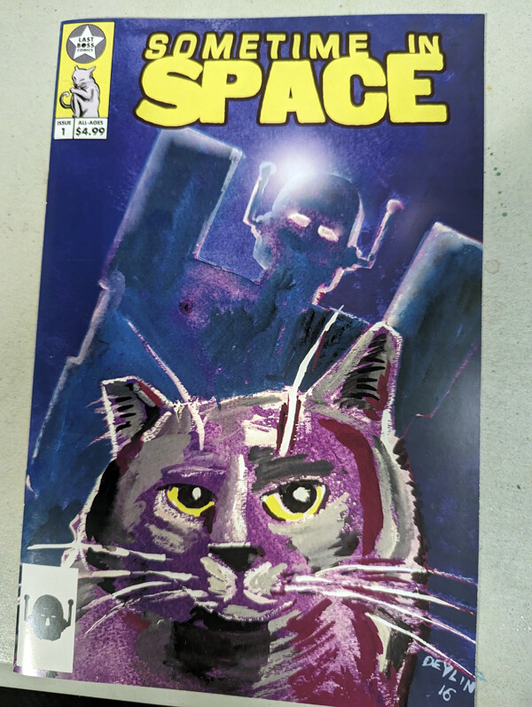 Sometime in Space: Issue 1 - Comic by Neil Devlin
