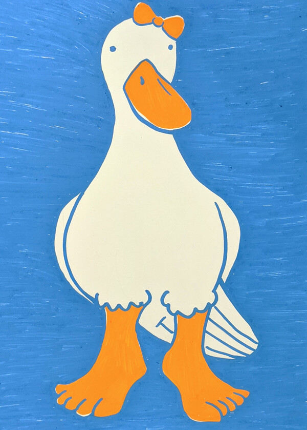 Duckie - Print by Jess Ray