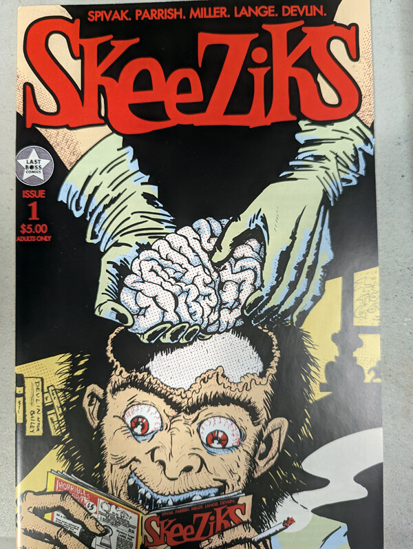 Skeeziks - Comic by Neil Devlin