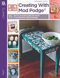 Creating with Mod Podge - Magazine from Plaid