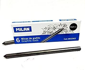 Milan 5.2mm Graphite Lead (6pc)