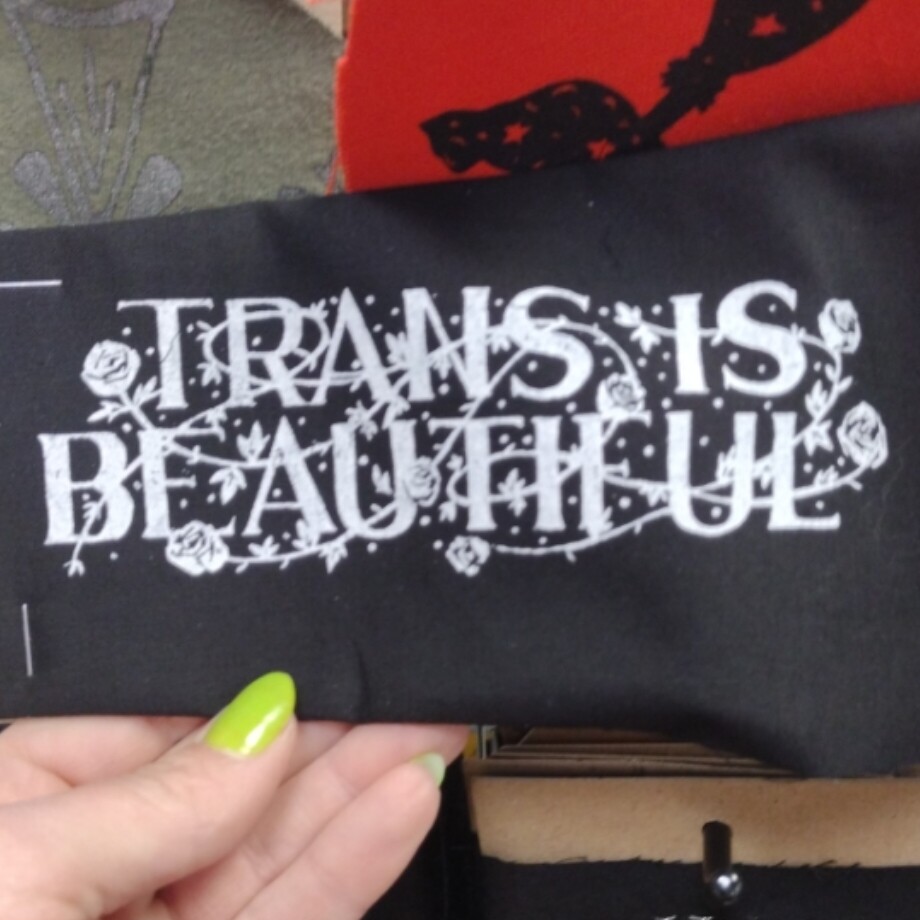 Trans is Beautiful - Patch by Retirement Fund