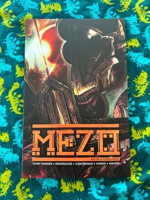 Mezo Volume 2: Battle at Coban Rock, comic by Tyler Chin-Tanner, Val Rodrigues, Josh Zingerman, et. al