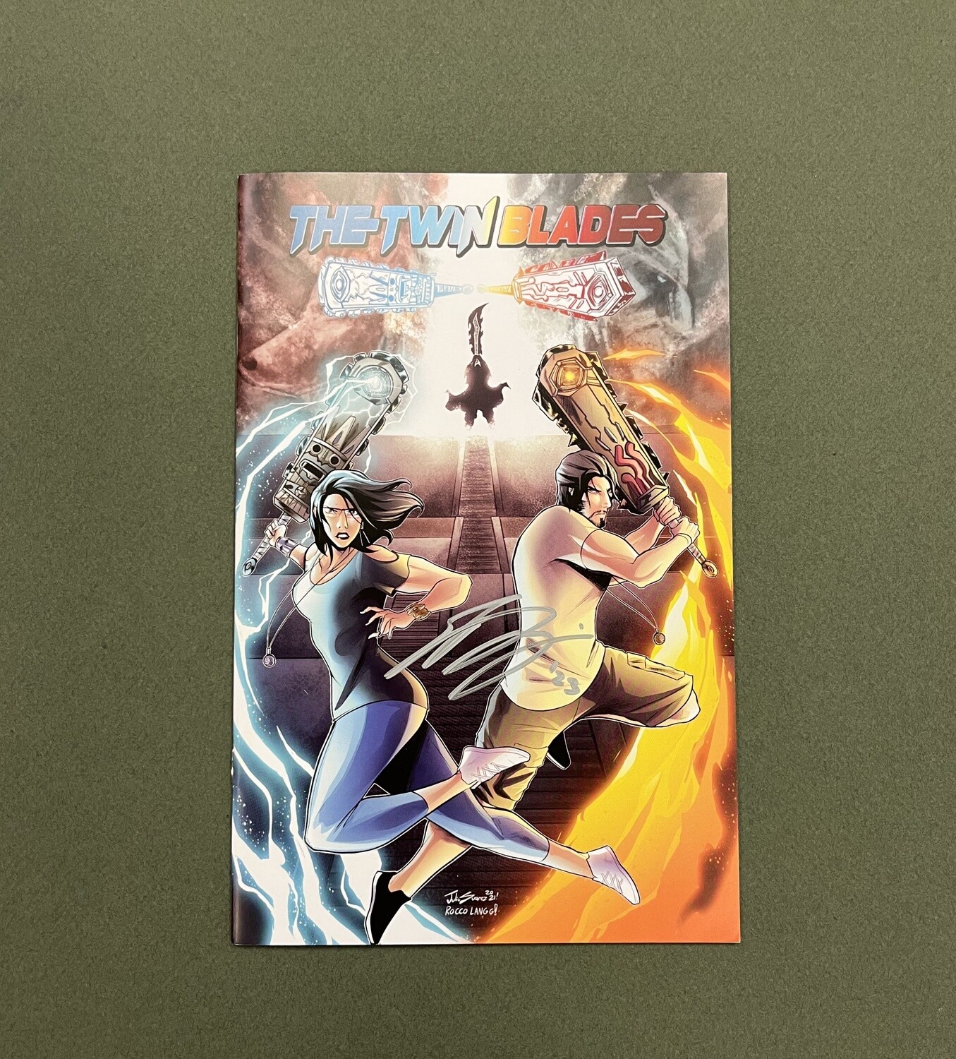 The Twin Blades #1 - Comic by Jarred Lujan, Julio Suarez, Rocco Langg
