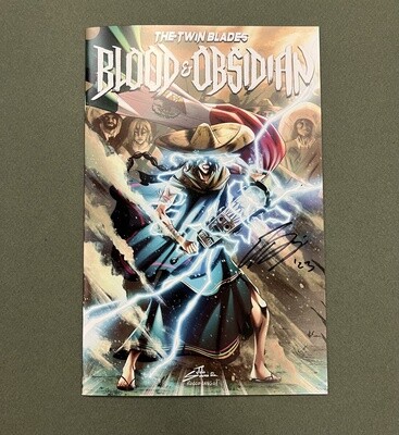 The Twin Blades #2 : Blood & Obsidian - Comic by Jarred Lujan, Julio Suarez, Rocco Langg