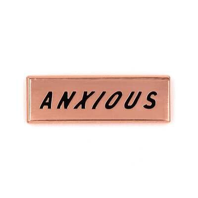 Anxious - Enamel Pin from These Are Things