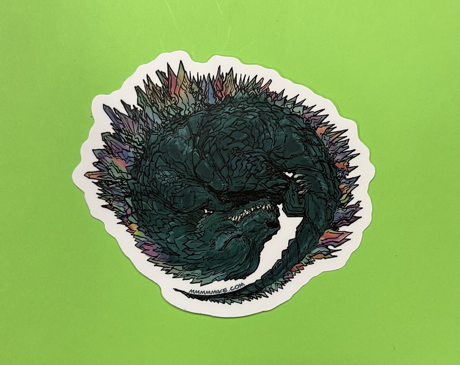 Kaijune, Baby! sticker by Mike McGhee