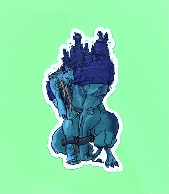 Behemoth sticker, by Mike McGhee