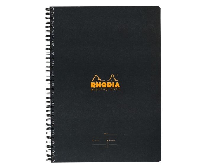 Rhodia Spiral Meeting Notebook, A5 (5.8 X 8.3)