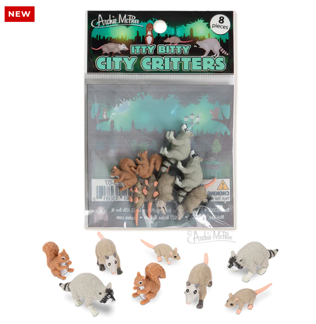 Archie McPhee - Itty Bitty City Critters