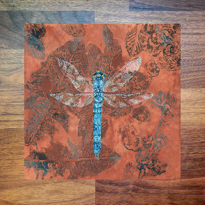 What the Dragonfly Knew - Square Postcard by RJ