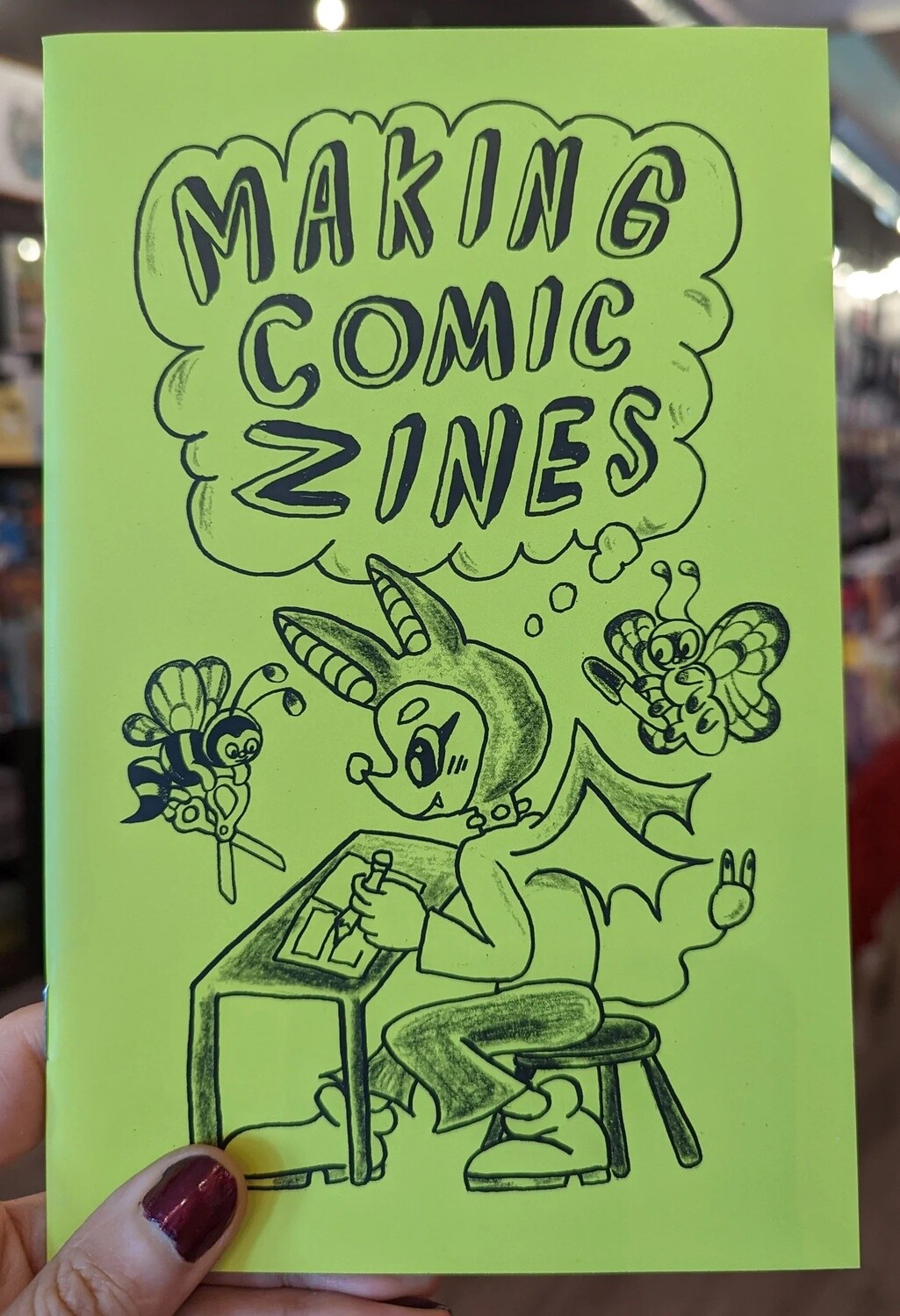 Making Comic Zines - Zine by Eddy Atoms
