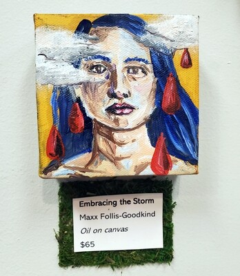 "Embracing the Storm" Original Art by Maxx Follis-Goodkind